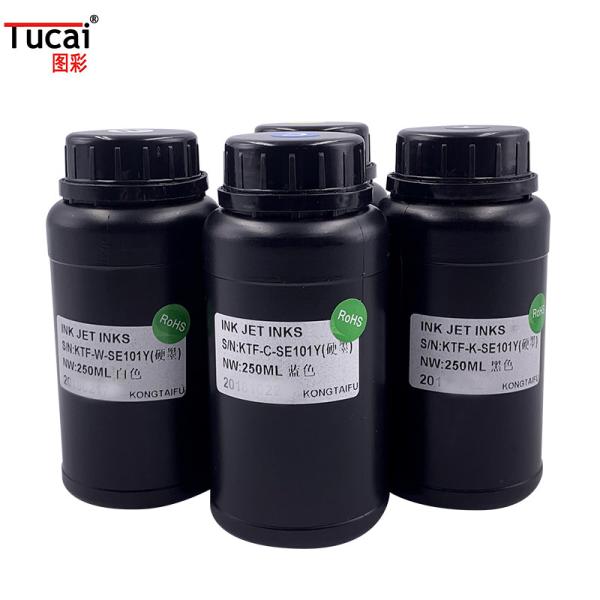 250ml 500ML UV Inkjet Ink LED UV Ink For Epson Flatbed Printhead R330 L800 L805 1390