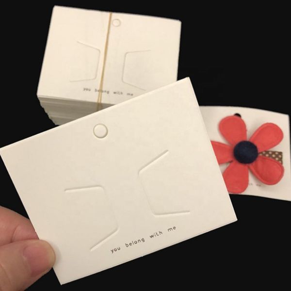 Краткие карты дисплея ювелирных изделий ожерелья серьги печатая дизайны моды