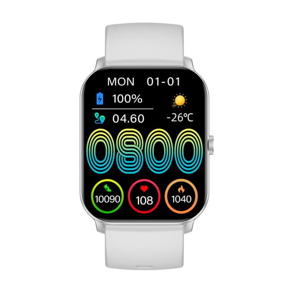 KW105PRO-M Sleek Smart Watch IP68 Waterproof TFT Display Smartwatch