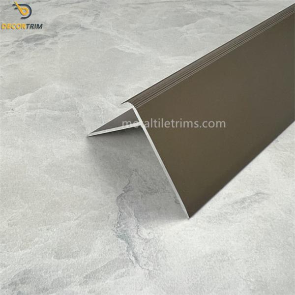 External Corner Stair Nosing Tile Trim For Ceramic Tiles Corner Aluminium Trims