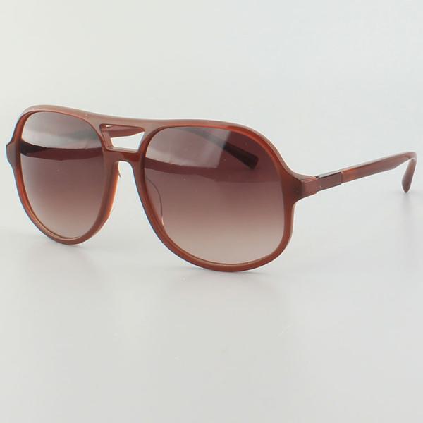 Double Bridges Acetate Polarized Sunglasses For Men / Women