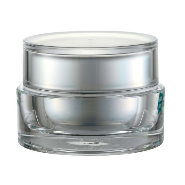 JL-JR804 15g 30g 50g Round Cream Jar PMMA Skin Care With Disc