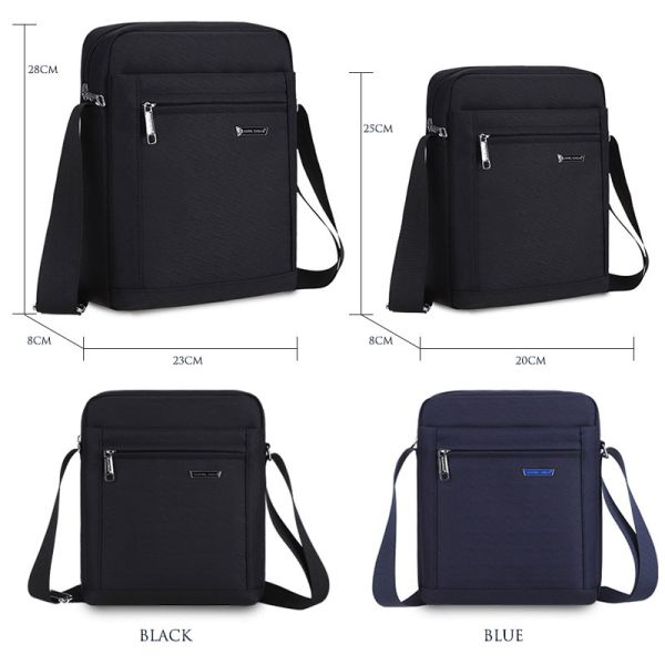 Oxford Crossbody Shoulder Messenger Bag Waterproof Business Travel Laptop Bag Purse