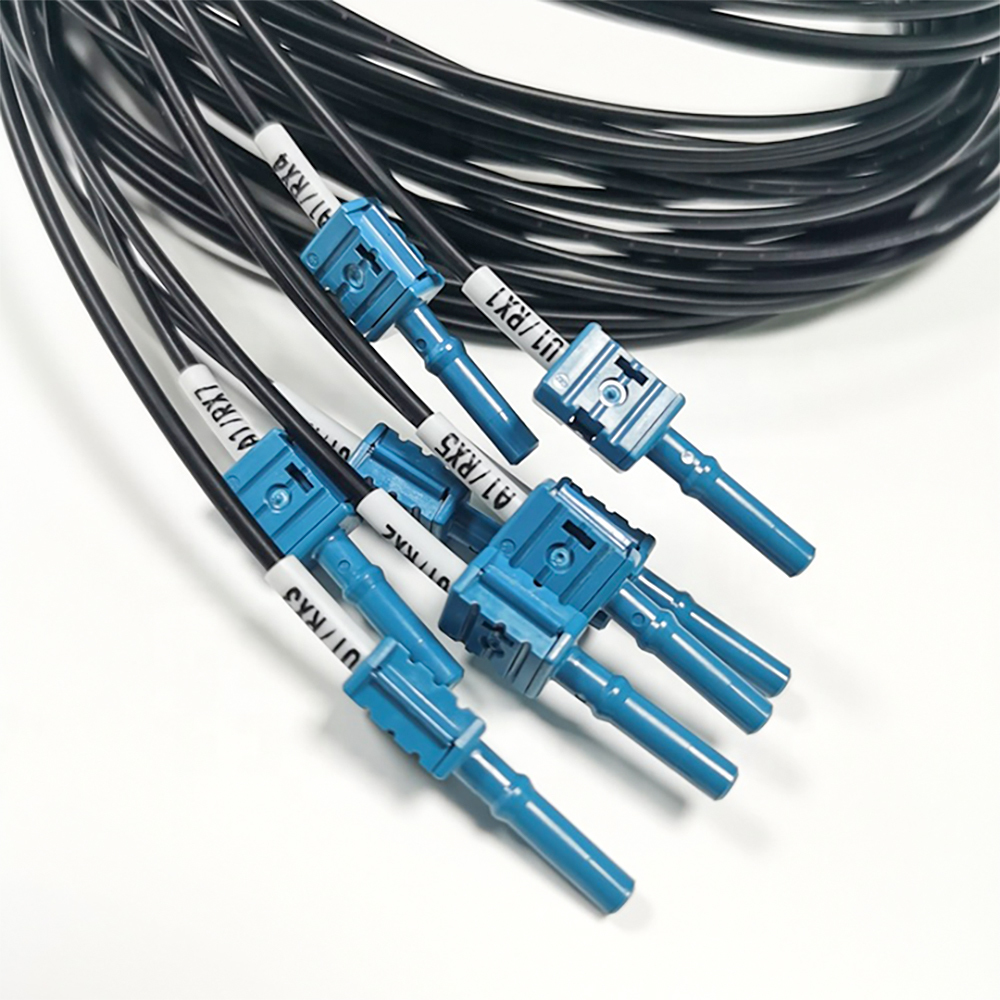 Avago Optical Fiber Cable HFBR-4501 to HFBR-4511 Ports For Industrial Automation Test Machine