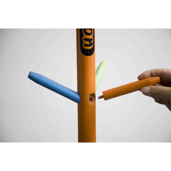 Height 112CM Solid Wood Crayon Shape Kids Playroom Furniture