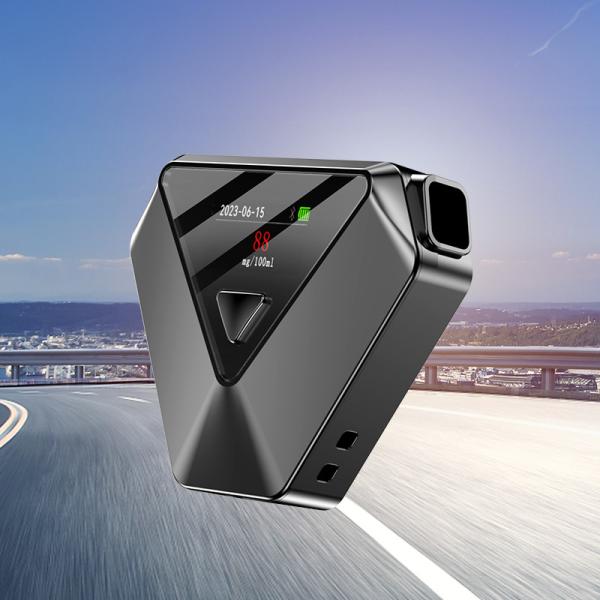 Electrochemical Compact Fuel Cell Breathalyzer Com Bateria de Lítio Recarregável