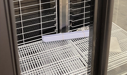 Commercial Freezer 3 Glass Doors Auto Defrost Ice Cream Upright Display Fridge Freezer
