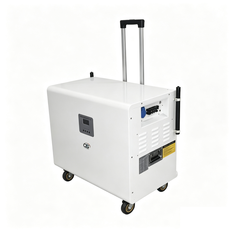 BH-16KWH All-in-one Series 15KWH Battery Mobile Solar Powered Portable Industrial Power Bank Station PV to Charge Vehicle