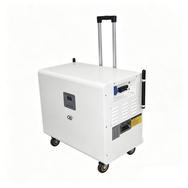 H-16KWH 5kw AC 16kwh 12kw Solar Lifepo4 Battery Outdoor Mobile Remote Type Station ESS Energy Storage System