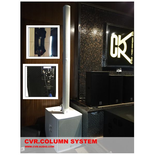 Line Array Column Full Range Speaker Box Self Powered Stereo Audio System