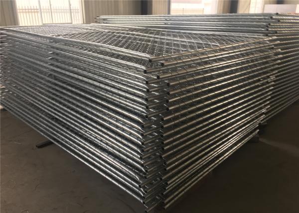8'x12' Q195 Q235 Temporary Chain Link Fence 60mm x 60mm x 2.7mm