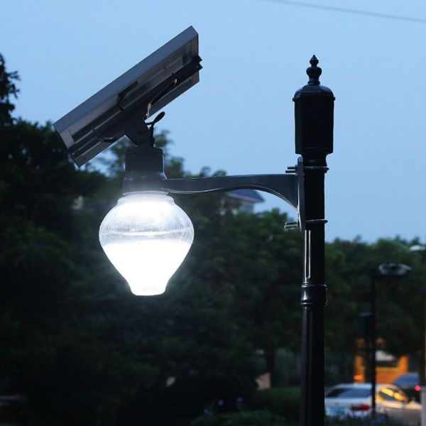 Infrared Remote Control Multiple Installation Methods Unique Design Simple Elegant Solar Street Light Garden Lamp