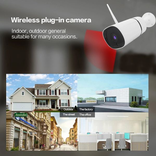 Ночное видение камеры 20M домашней безопасностью 1080p Wifi совместимое с Alexa