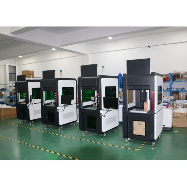 50W Industrial Laser Marking Machine For Metal Protection Shield Design