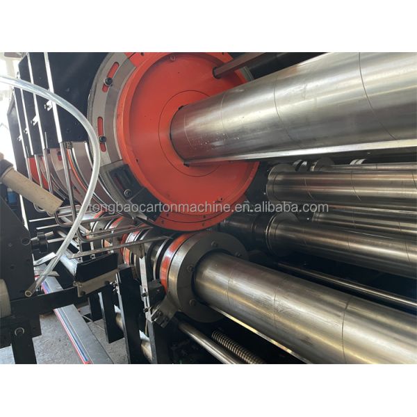 60000 KG Printing Folder Gluer Corrugated Cardboard Bundling Line Machine