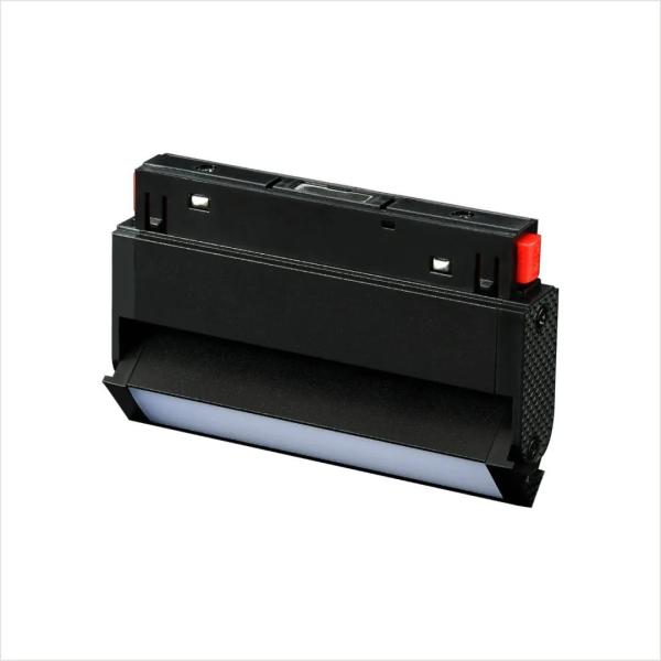 DC48V Recessed LED Track Lighting 12w Power For Showroom Hotel