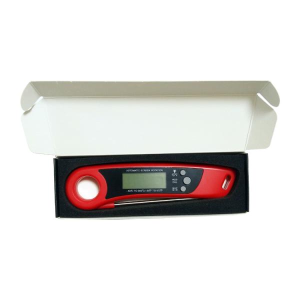 Instant Read Digital  Food Thermometer With Splash Proof Body , Back-light Display
