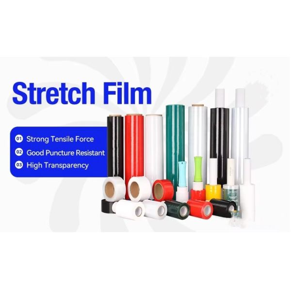 Laminating Roll LDPE Stretch Pallet Wrap Film For Cargo Packaging Machine