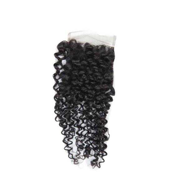 Fechamento autêntico do laço do cabelo humano, parte do fechamento da parte dianteira do laço do cabelo humano