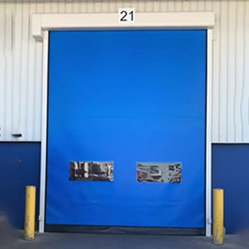 Easy To Install Up & High Sealing Performance High Speed Zipper Door For Clean Areas