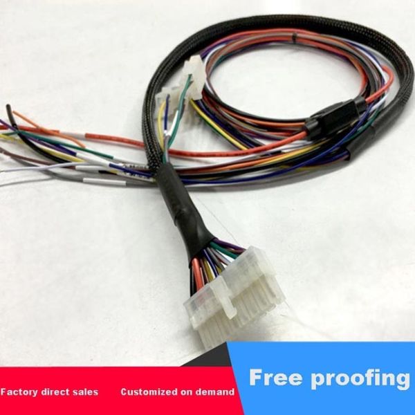 Кабель электротранспорта для PVC навигации автомобиля залуживал медную длину 200mm