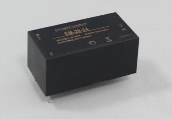 Compact Black 20w Power Supply , Universal Auto Recovery Medical Power Supply