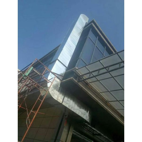 клобук вытыхания оборудования ресторанного обслуживании нержавеющей стали 2500 кс 1200 кс 580мм против типа стены