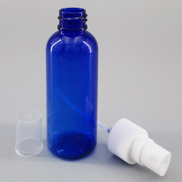 Garrafa plástica do pulverizador do ANIMAL DE ESTIMAÇÃO 2.11oz azul transparente de 120mm