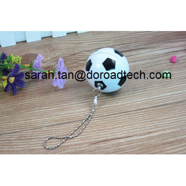 Fashion Style Plastic Football Shaped USB Flash Drives for Promotional Gifts