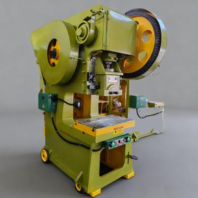 Prensa de punzonado neumática de bancada fija de tipo abierto serie JH21 con presión nominal de 400KN, carrera del corredero de 100MM y potencia del motor de 4000W