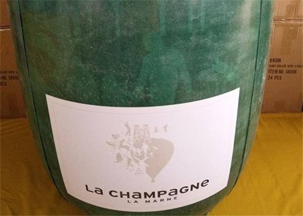 Promotional Pvc Inflatable Champagne Bottle / Inflatable Beer Bottle For Sale