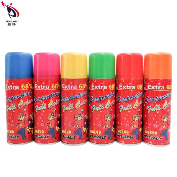 Wholesale Wedding Christmas Party Colorful Crazy String Spray / Crazy Ribbon Spray