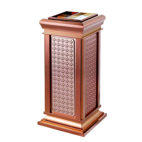Customized Hotel Lobby Trash Cans Hotel Garbage Cans Foot Pedal