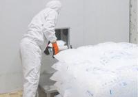 A sala fria de saco de gelo refrigerou a caminhada do armazenamento de gelo no congelador