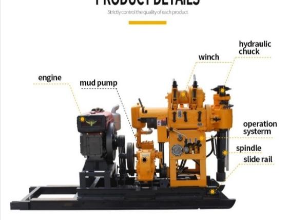 Shitan 15kw moldou o equipamento de furo Geological de aço