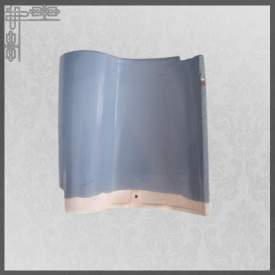 Telha de cerâmica tipo S azul vitrificada Material de construção