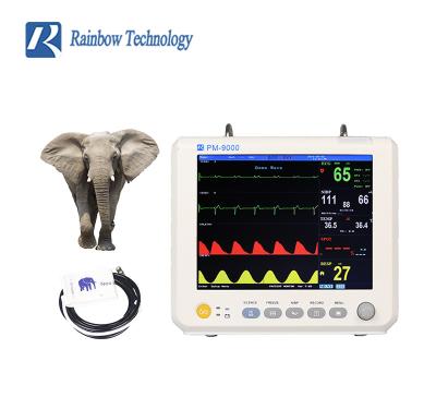Clínica veterinária portátil de Vital Signs Monitor For Hospital do monitor paciente de ECG