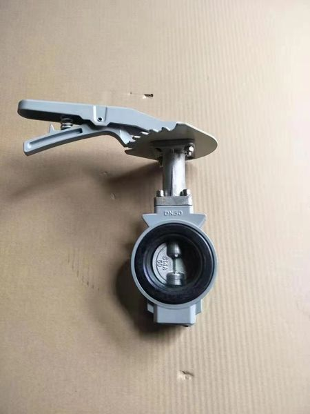 Double Shaft/Stem Disc Manual/Motorized Aluminum Alloy Butterfly Valve Customized Service