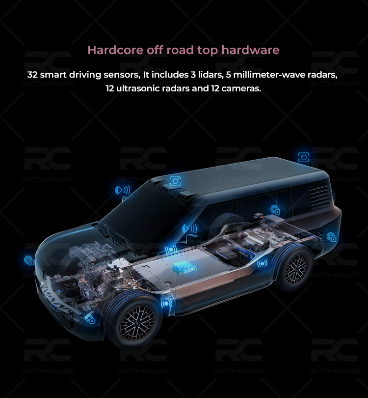 High End Luxury Hybrid Car New Byd Yangwang U8 2023 Smart Off-road Vehicle Flagship