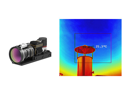 640×512 Resolution 15μm Pixel Size Optical Gas Imaging Camera with 3.2-3.5μm Spectral Range for Gas Leak Detection