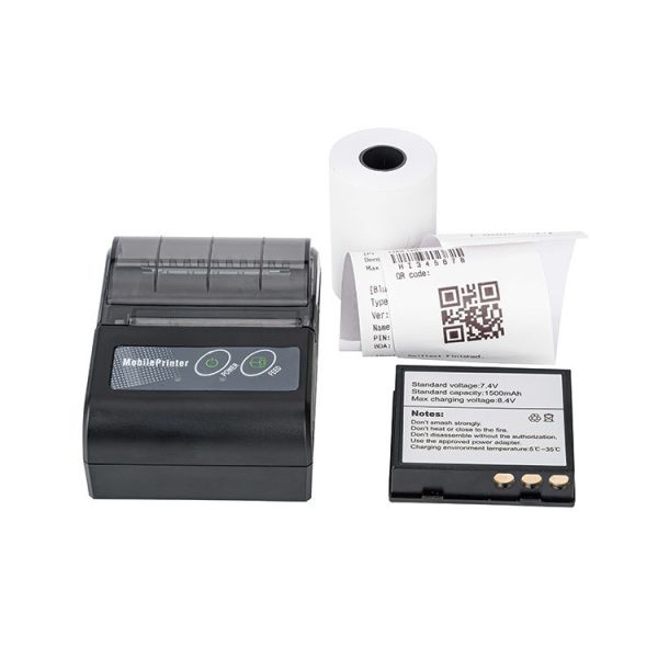 Wireless Handheld Bluetooth Inkjet Mini Kiosk Printer for Wireless/USB Interface
