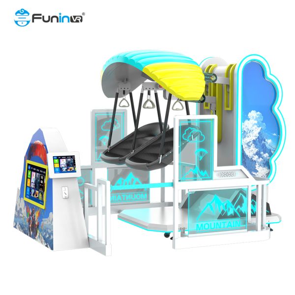 Variety Of Content 9D Virtual Reality Simulator  VR Skydive Offering Surround Sound And Multiple Platform Features Designed For Interactive
