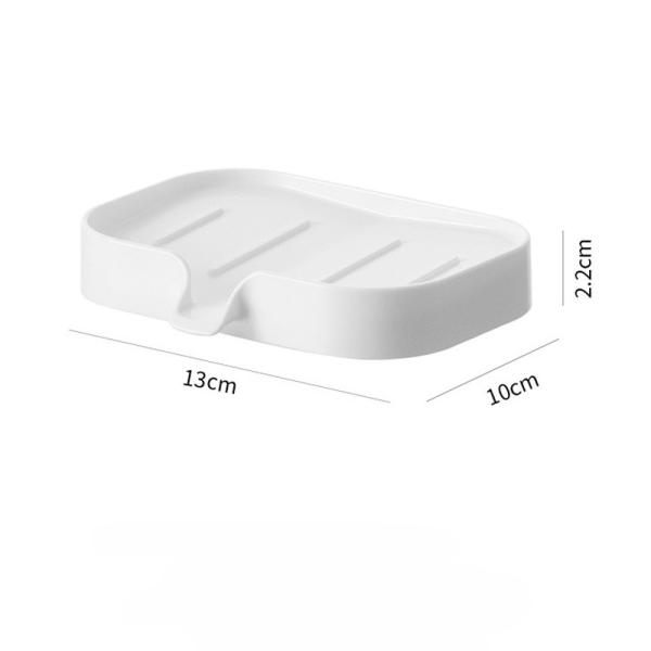 Soap Dishes with Drain Spout Bathroom and Kitchen Sink Organizer Sponge Holder Soap Dish Tray