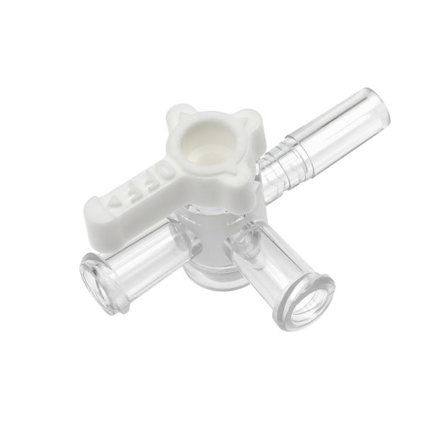 Smooth Flow 3-Way Valve for Diagnostic Devices Medical-Grade PC/PE Reliable OEM Factory
