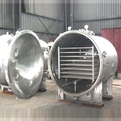 SUS316L Round Industrial Drying Machine Static Vacuum Drying Machine For Foodstuff