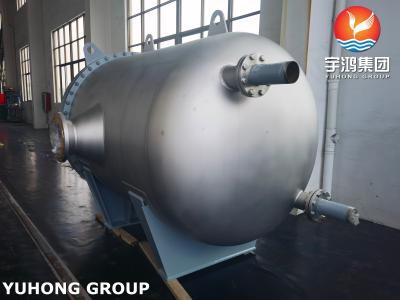 ASME Sec VIII Div 1 Vessel, S32750 Shell with PWHT for Mining Blowdown System H₂S Environments