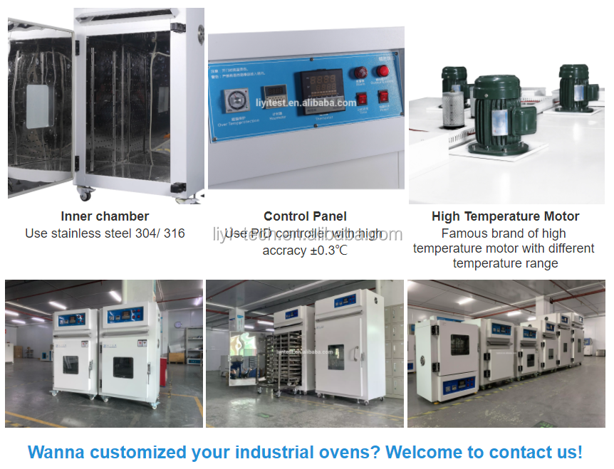 Ráfaga de la circulación del aire caliente del PWB que seca a Oven Electric Heating Max 600C