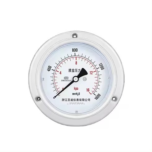 High Precision Axial Pressure Meter Gauge for Air and Liquid 0-1 to 0-100 kpa Zhejiang