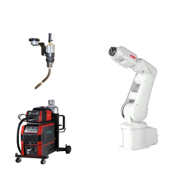 Charge utile 3 kg portée 580 mm 6 axes ABB IRB 120 Robot industriel avec contrôleur IRC5 pour le soudage