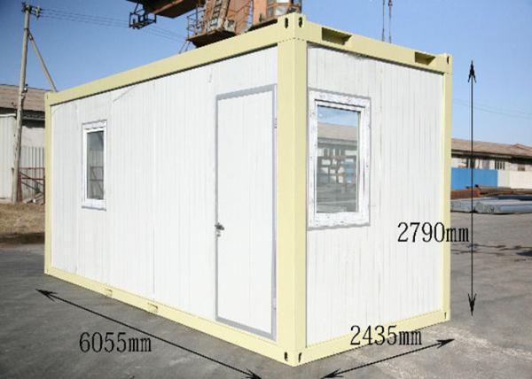 Aço móvel luxuoso da casa pré-fabricada - casas quadro à prova de fogo com banheiro